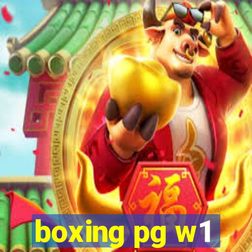 boxing pg w1